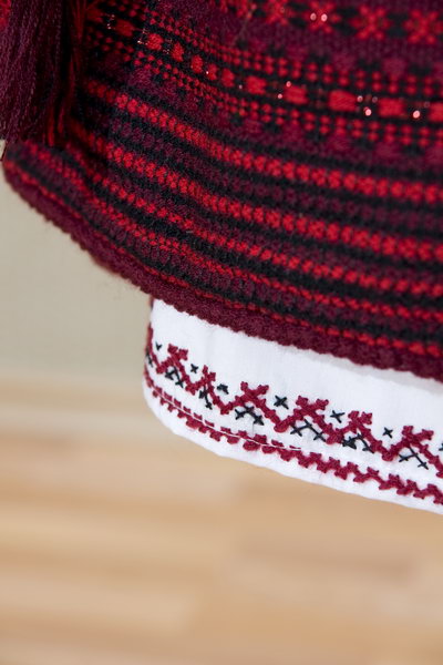 Гуцульщина - фрагмент юбки - Фрагмент костюму традиційного 
