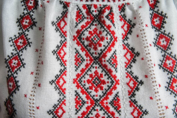 Карпатський узір - фрагмент - Блуза жіноча 
