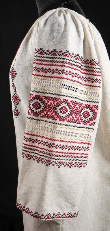 116-24 рукав - Сукня жіноча. Натуральна тканина. Ручна вишивка.