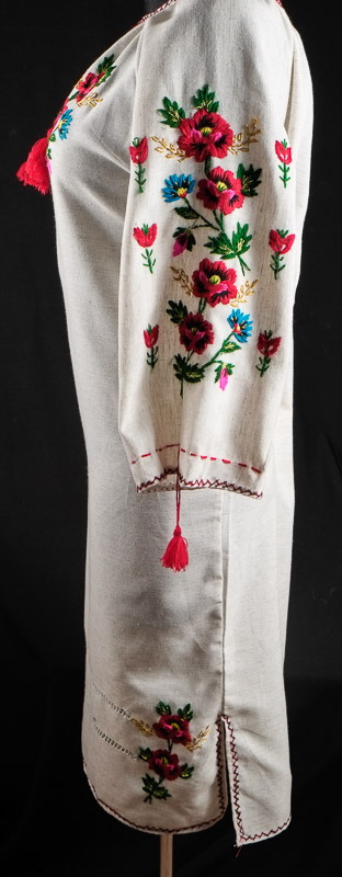 116-27 рукав - Сукня жіноча. Натуральна тканина. Ручна вишивка.